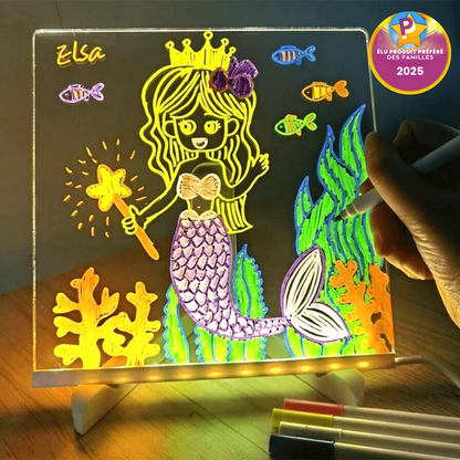 Tableta de dibujo iluminada Fuegokids™