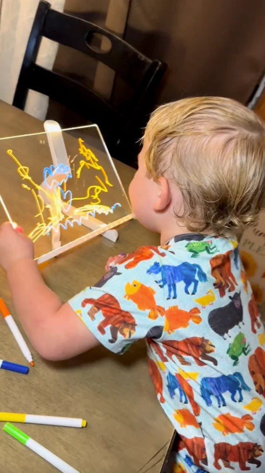 Tableta de dibujo iluminada Fuegokids™