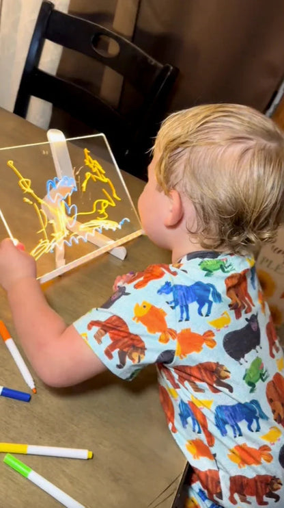 Tableta de dibujo iluminada Fuegokids™