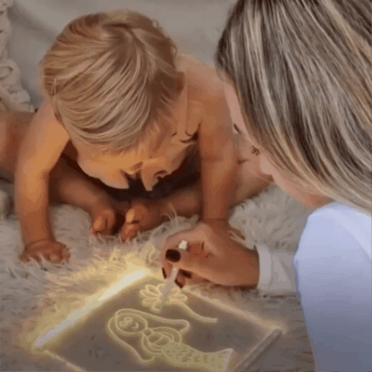 Tableta de dibujo iluminada Fuegokids™